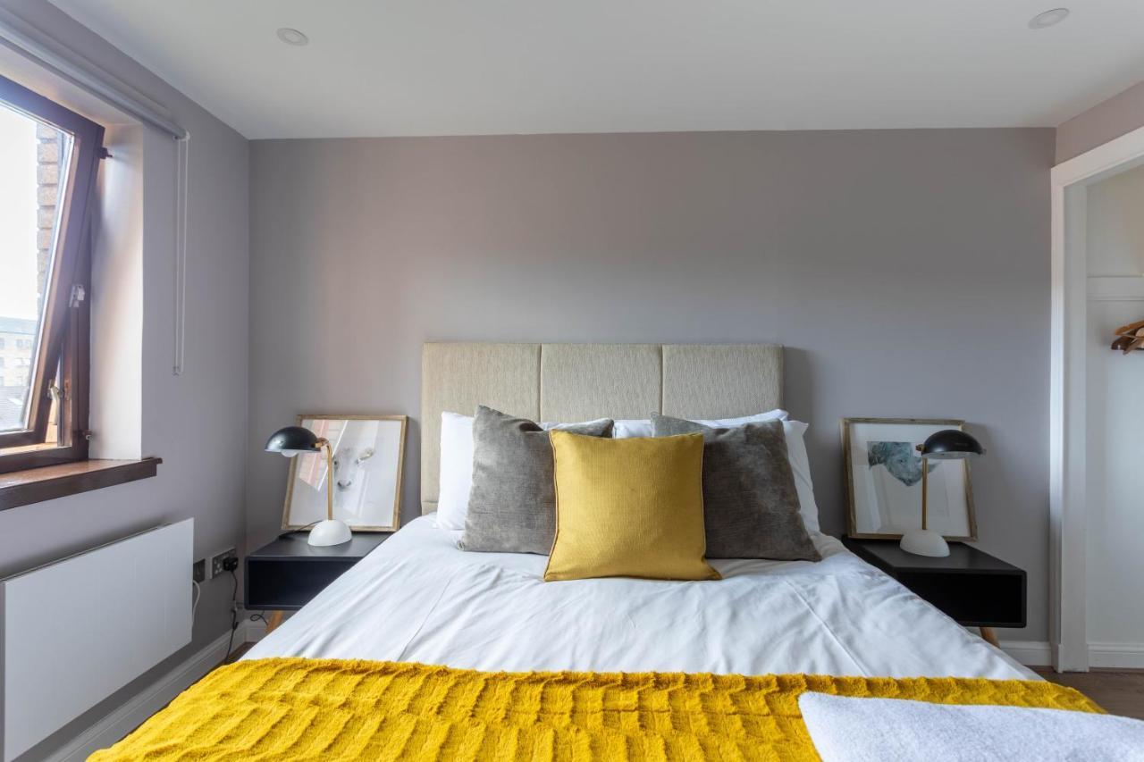 Stunning 1 Bed Merchant City Apartment With Parking Glasgow Exteriér fotografie