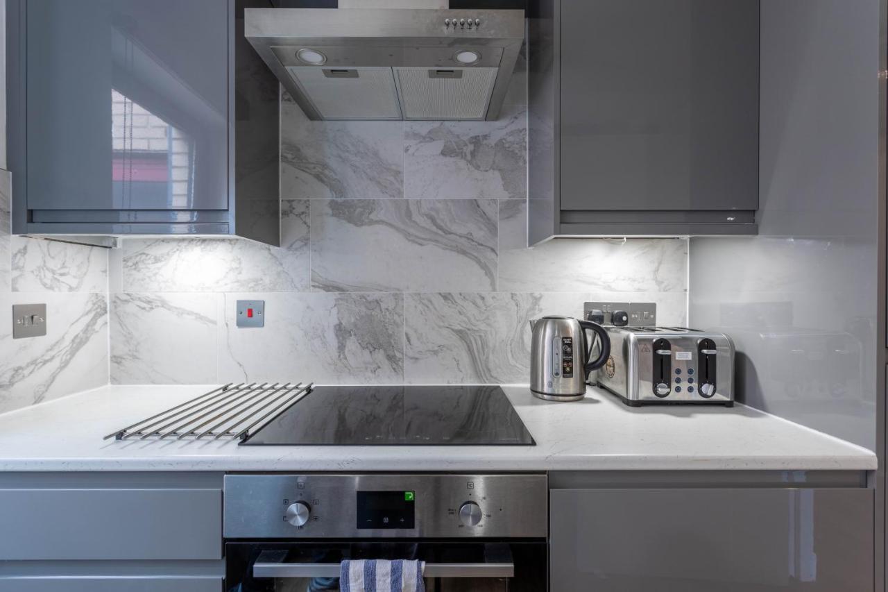 Stunning 1 Bed Merchant City Apartment With Parking Glasgow Exteriér fotografie