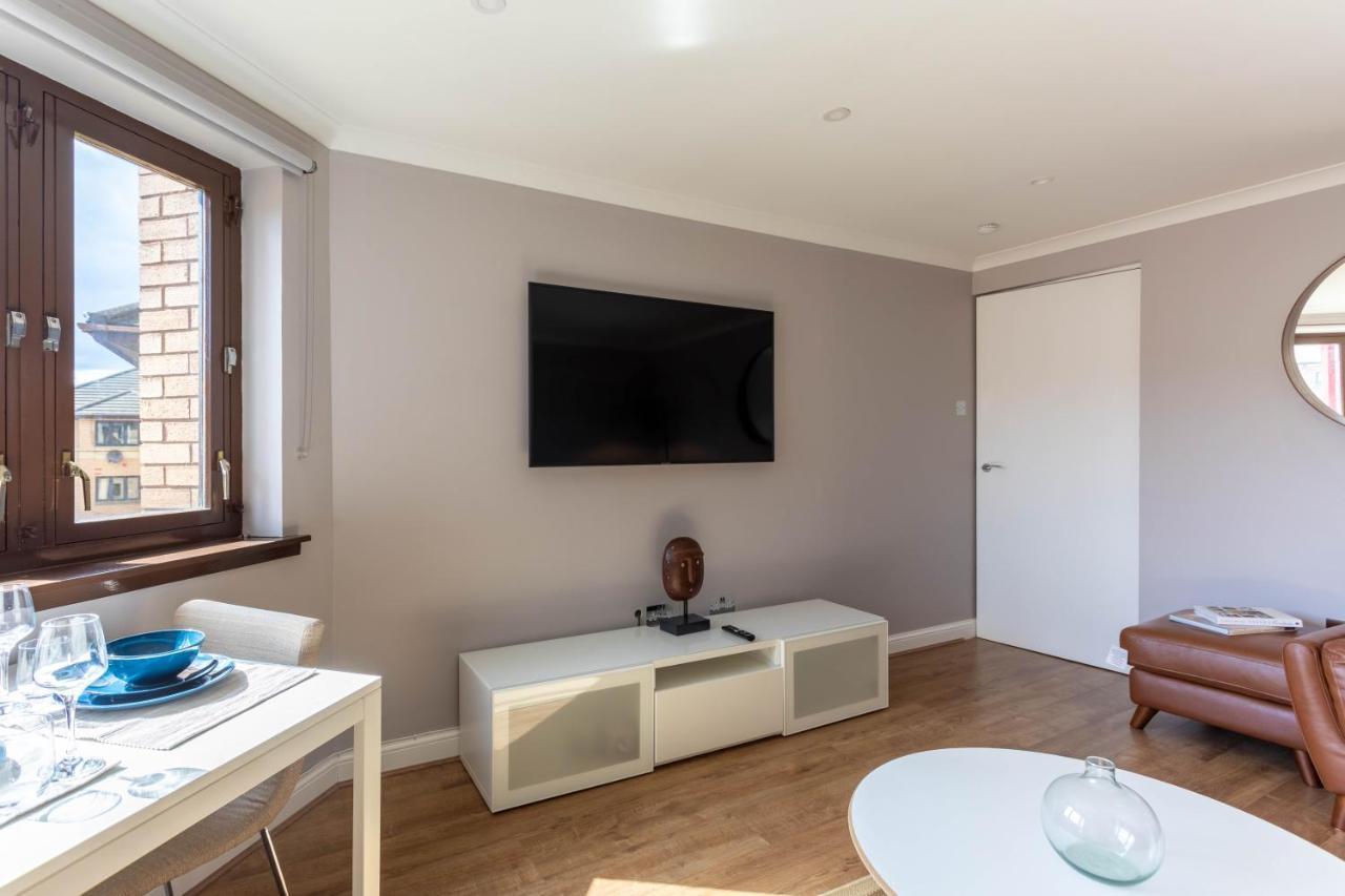 Stunning 1 Bed Merchant City Apartment With Parking Glasgow Exteriér fotografie
